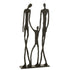 Figuur Familie Aluminium Zwart - Beeld - J-Line - livinglovely.nl