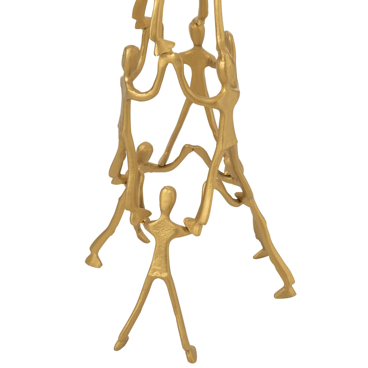 Figuur Tower Aluminium Goud  H147cm J-Line