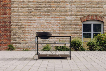 Fire Kitchen Buitenkeuken met Bowl 57 Vuurschaal , BBQ , Höfats , livinglovely.nl