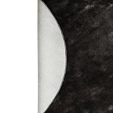 Flavia Black Vloerkleed Rond Ø160cm PTMD - Vloerkleed - PTMD - livinglovely.nl