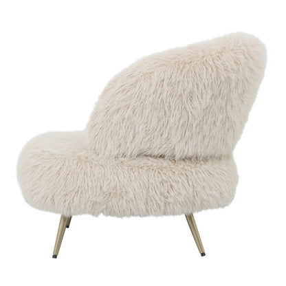 Franklyn Beige Fauteuil Hair PTMD - Fauteuil - PTMD - livinglovely.nl
