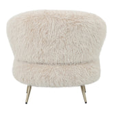 Franklyn Beige Fauteuil Hair PTMD - Fauteuil - PTMD - livinglovely.nl