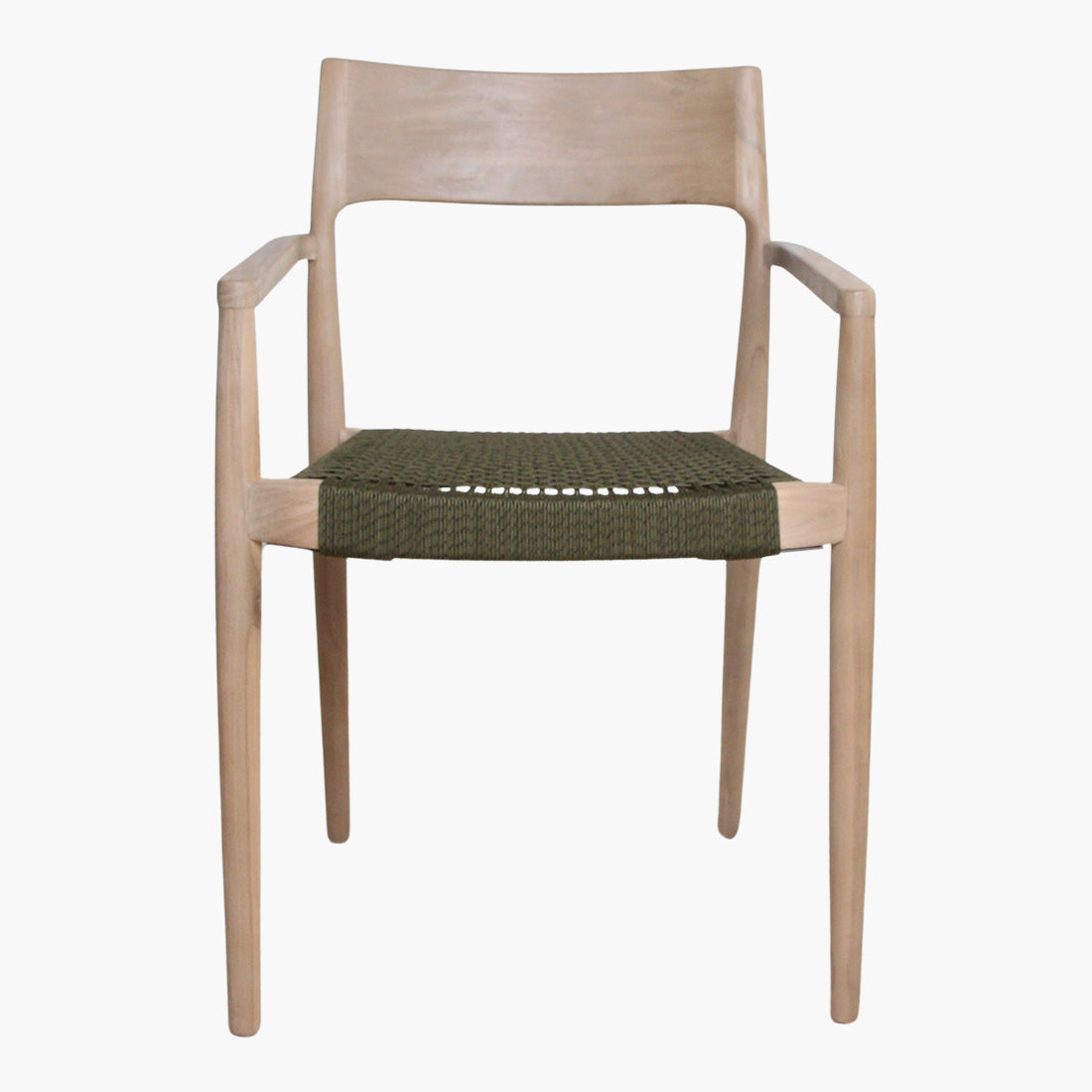 Freya Terrasstoel met Armleuning Donker Groen Raw Materials - Terrasstoel - Raw Materials - livinglovely.nl