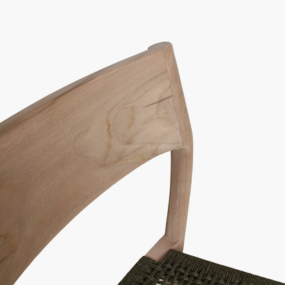 Freya Terrasstoel zonder Armleuning Donker Groen Raw Materials - Terrasstoel - Raw Materials - livinglovely.nl