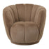 Furia Mocca Fauteuil Fur PTMD - Fauteuil - PTMD - livinglovely.nl