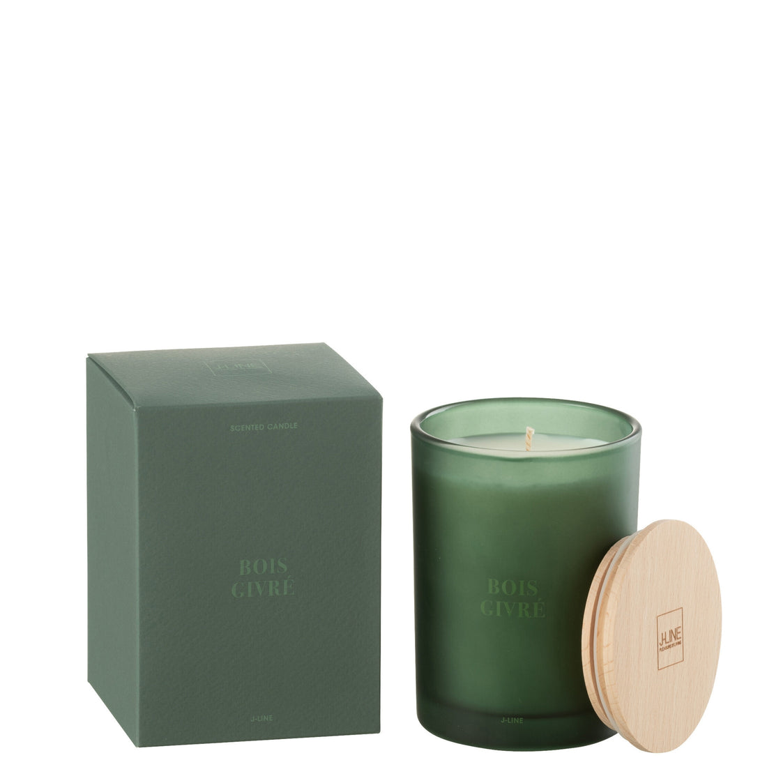 Geurkaars Accords Essentiels Bois Givré 38 Uur - Geurkaars - J-Line - livinglovely.nl