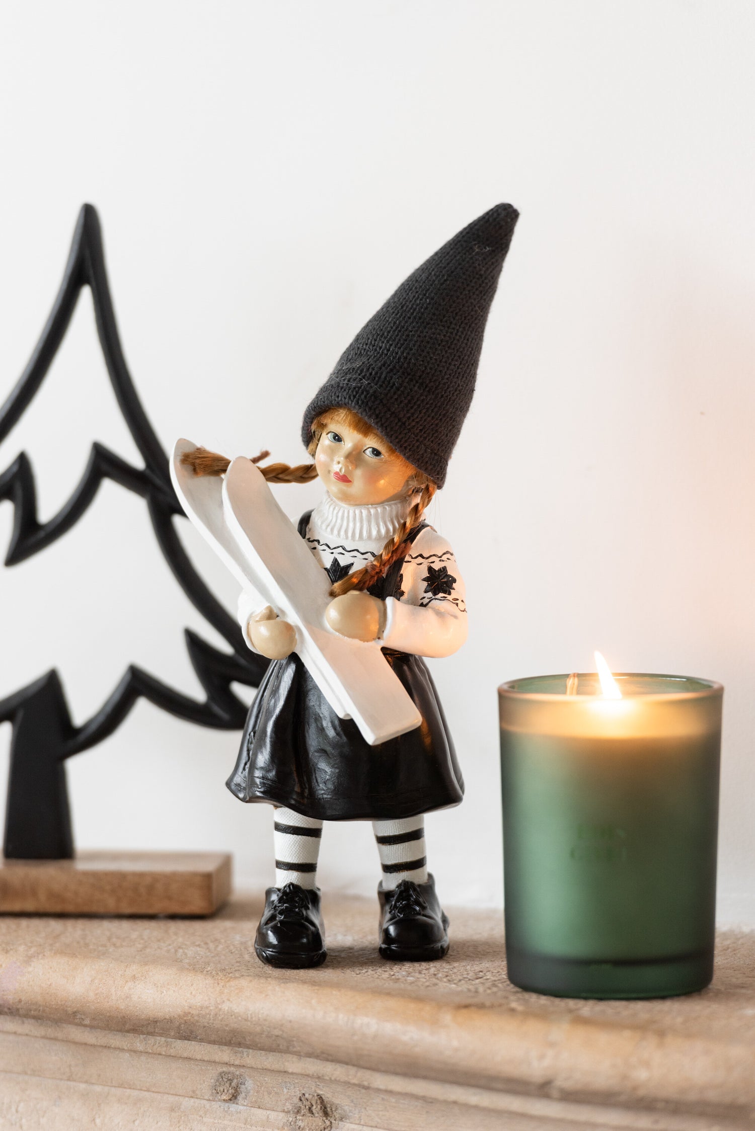 Geurkaars Accords Essentiels Bois Givré 38 Uur - Geurkaars - J-Line - livinglovely.nl