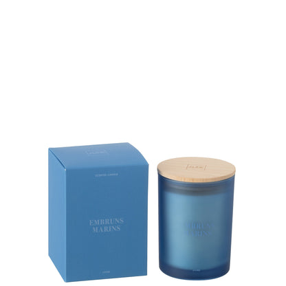 Geurkaars Accords Essentiels Embruns Marins 38 Uur - Geurkaars - J-Line - livinglovely.nl