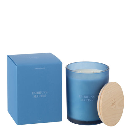 Geurkaars Accords Essentiels Embruns Marins 52 Uur - Geurkaars - J-Line - livinglovely.nl