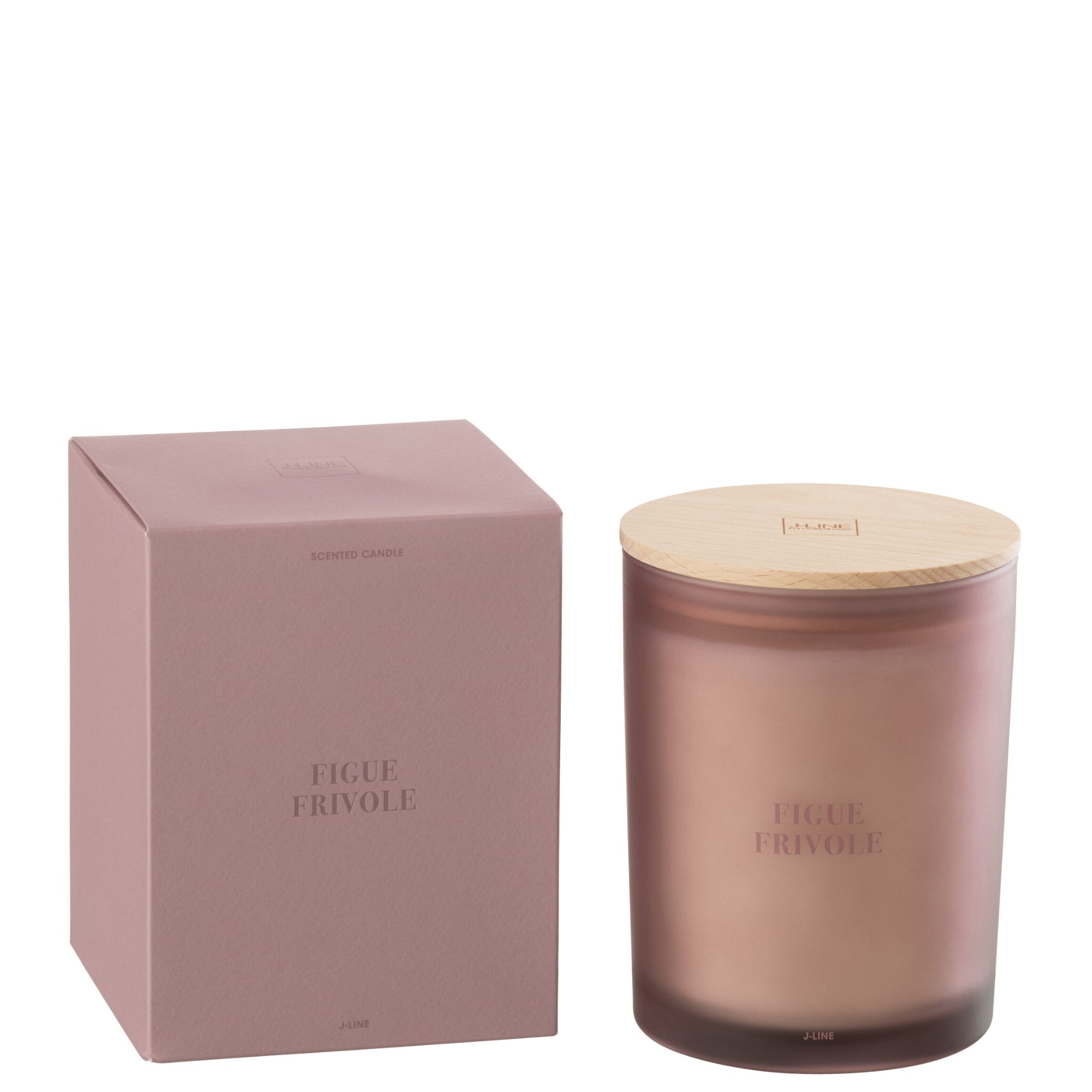 Geurkaars Accords Essentiels Figue Frivole 52 Uur - Geurkaars - J-Line - livinglovely.nl