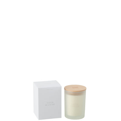 Geurkaars Accords Essentiels Fleur Blanche 38 Uur