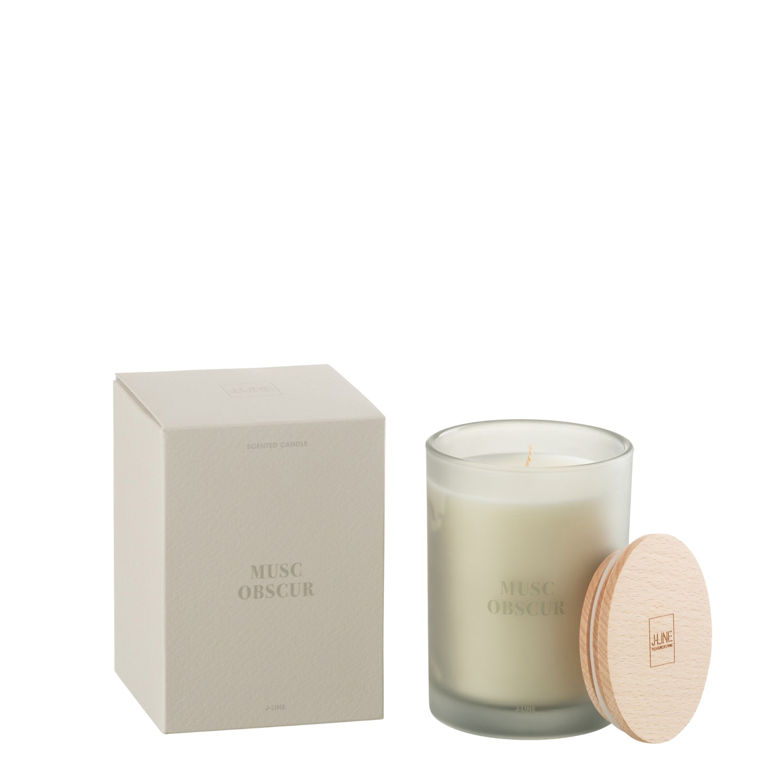 Geurkaars Accords Essentiels Musc Obscur 38 Uur - Geurkaars - J-Line - livinglovely.nl