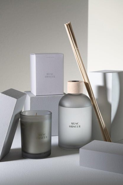 Geurkaars Accords Essentiels Musc Obscur 38 Uur - Geurkaars - J-Line - livinglovely.nl