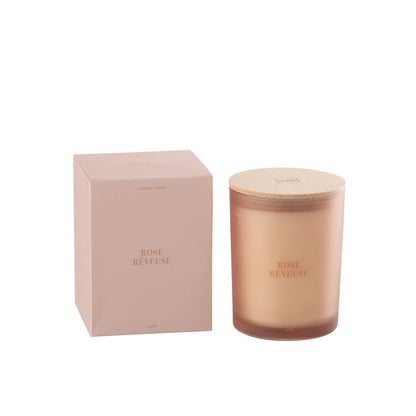 Geurkaars Accords Essentiels Rose Rêveuse 38 Uur