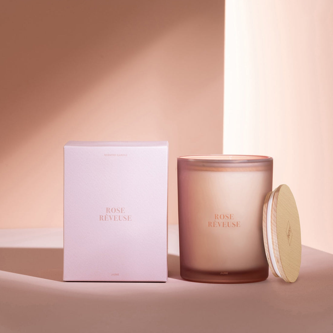 Geurkaars Accords Essentiels Rose Rêveuse 52 Uur