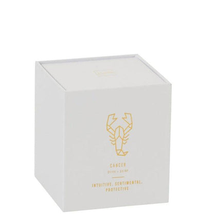 Geurkaars Astro Kreeft Wit-50u - Geurkaars - J-Line - livinglovely.nl