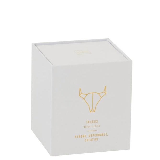 Geurkaars Astro Stier Wit-50u - Geurkaars - J-Line - livinglovely.nl