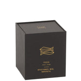 Geurkaars Astro Vissen Zwart-50u - Geurkaars - J-Line - livinglovely.nl