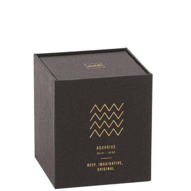 Geurkaars Astro Waterman Zwart-50u - Geurkaars - J-Line - livinglovely.nl