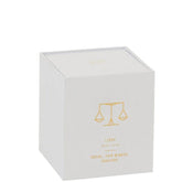 Geurkaars Astro Weegschaal Wit-50u - Geurkaars - J-Line - livinglovely.nl