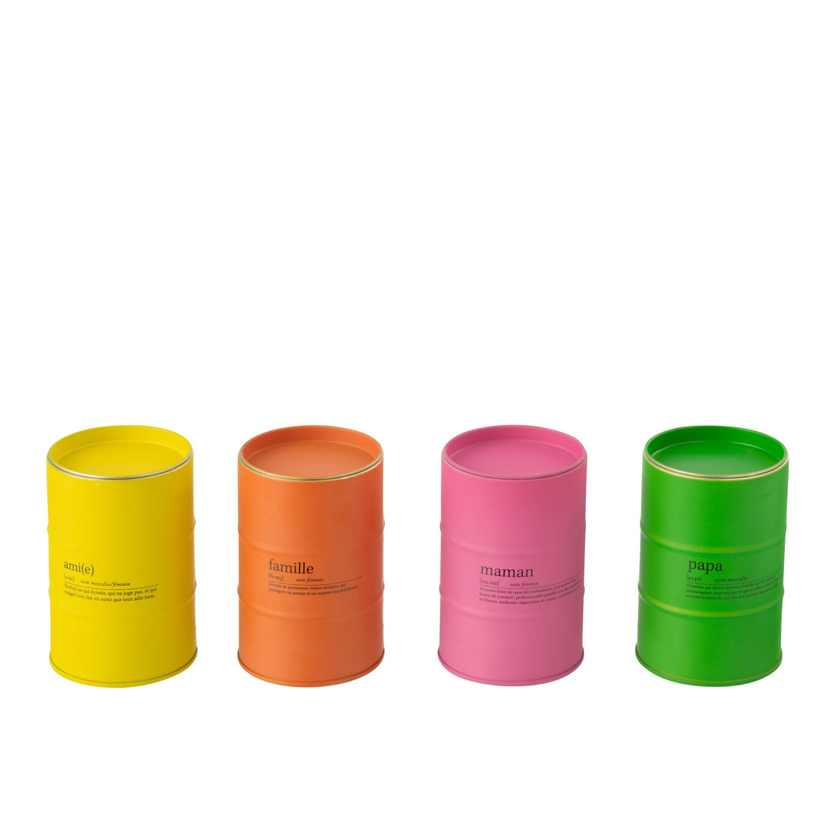 Geurkaars Family Quote Assortiment 50 Uur J-Line