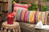 Geurkaars Flower Mosaic Wax Large Set van 2-75u