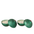 Geurkaars Kerstbal Glas Groen Large Set van 2 J-Line