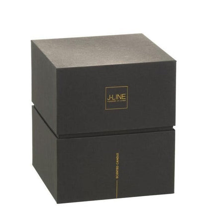 Geurkaars Luxuria Brons Large- 80h - Geurkaars - J-Line - livinglovely.nl