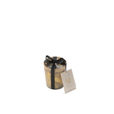 Geurkaars M-Chic Glas Goud/Zwart Small-48u