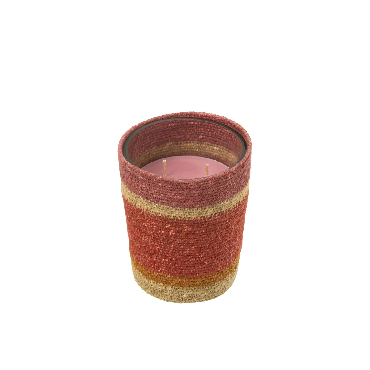 Geurkaars Mand Wax Bordeaux Medium - 55 Uur