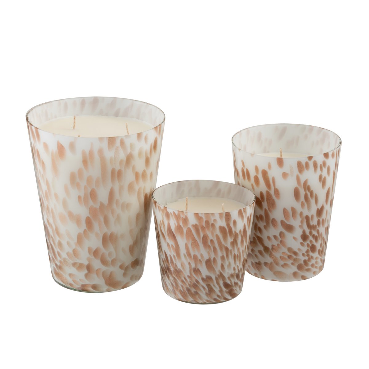 Geurkaars Noa Neon Night Wit/Goud Small-50u