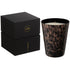Geurkaars Noa Sandalwood Zwart/Goud Large 95uur - Geurkaars - J-Line - livinglovely.nl