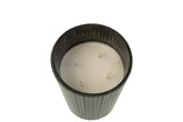 Geurkaars Noa Spicy Twilight Zwart Large-60h - Geurkaars - J-Line - livinglovely.nl