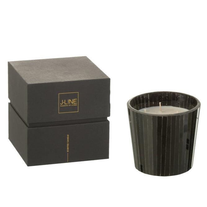 Geurkaars Noa Spicy Twilight Zwart Small-35h