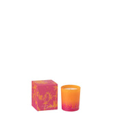 Geurkaars Oasis Oranje/Roze Small J-Line