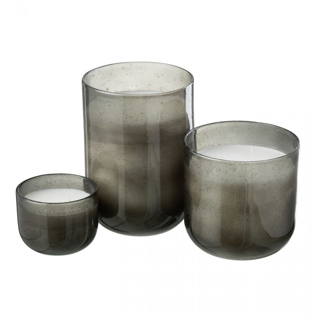 Geurkaars Olive&amp;Frank Incense Was Groen Small 30u - Geurkaars - J-Line - livinglovely.nl