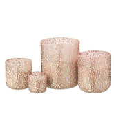 Geurkaars Tender Rose Wax Roze Large - 120u - Geurkaars - J-Line - livinglovely.nl