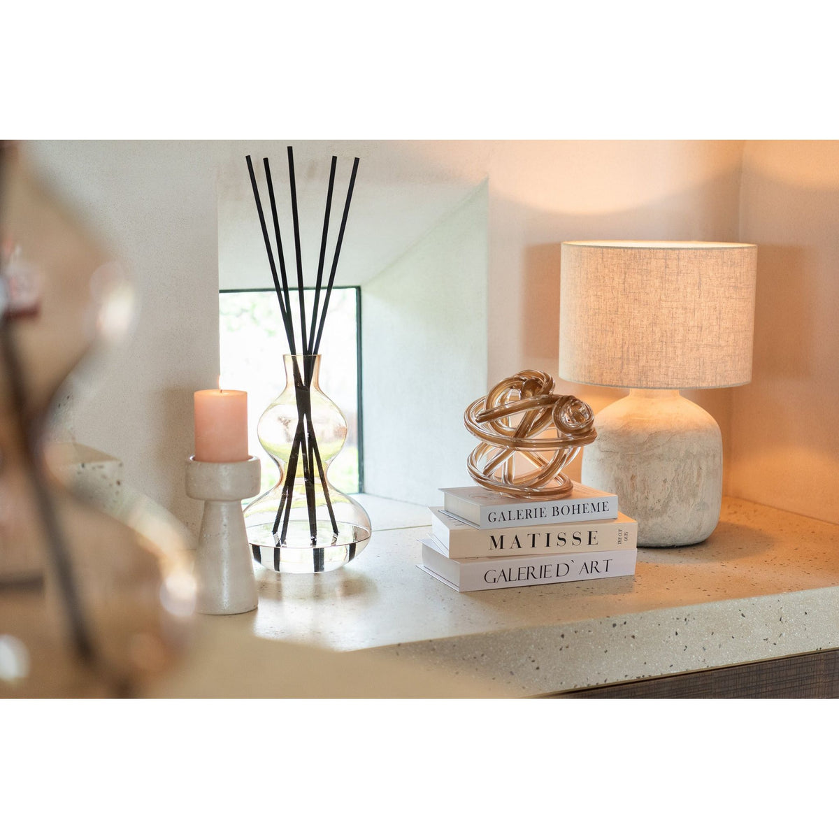 Geurolie Nordic Vetiver Glas Amber Small 500ml J-Line