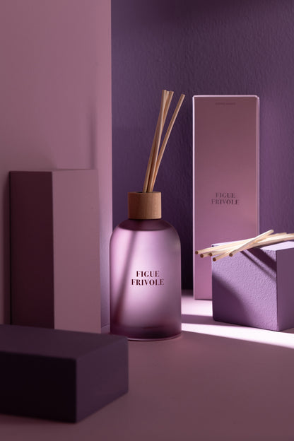 Geurstokjes Accords Essentiels Figue Frivole 250ml - Geurstokjes - J-Line - livinglovely.nl