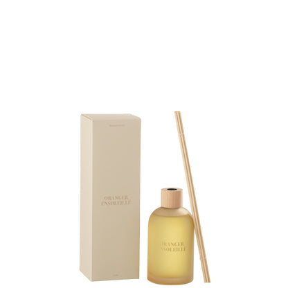 Geurstokjes Accords Essentiels Oranger Ensoleillé 250ml J-Line