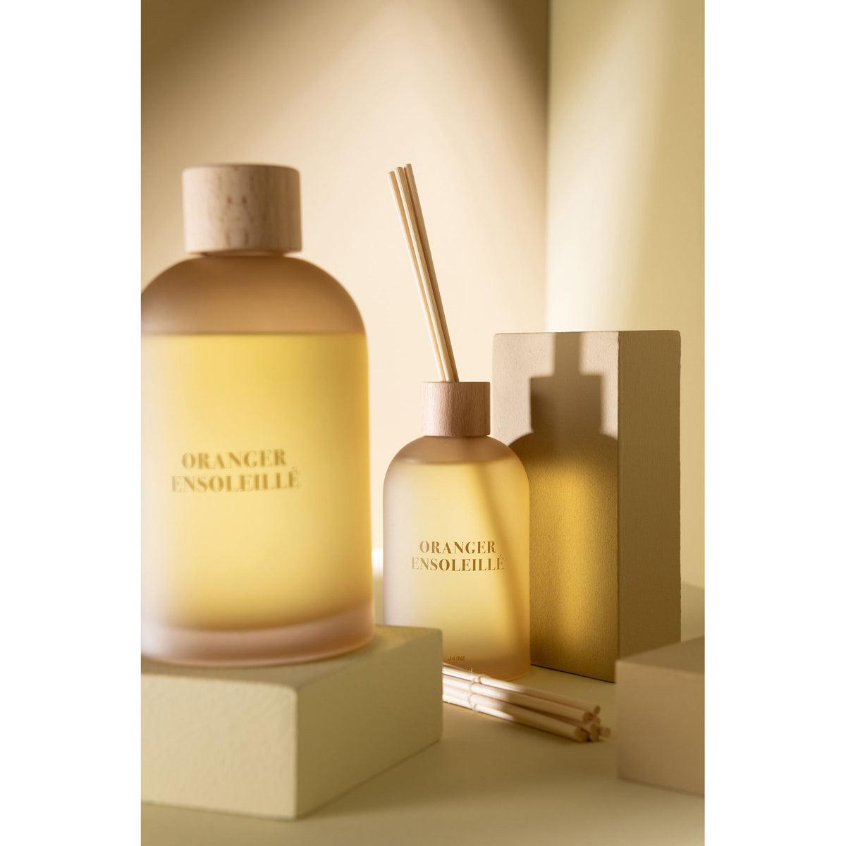 Geurstokjes Accords Essentiels Oranger Ensoleillé 250ml J-Line
