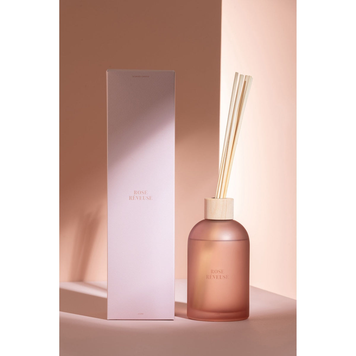 Geurstokjes Accords Essentiels Rose Rêveuse 550ml