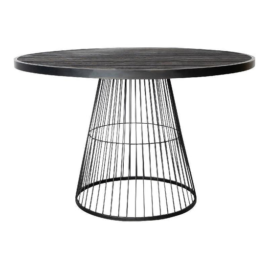 Ginna Salontafel - 80 x 80 x 50,5 cm - Metaal - Zwart PTMD , Salontafel , PTMD , livinglovely.nl