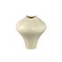 Ginos Cream Matt Ceramic Organic Bulb Vase L PTMD - Vaas - PTMD - livinglovely.nl
