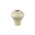Ginos Cream Matt Ceramic Organic Bulb Vase S PTMD - Vaas - PTMD - livinglovely.nl