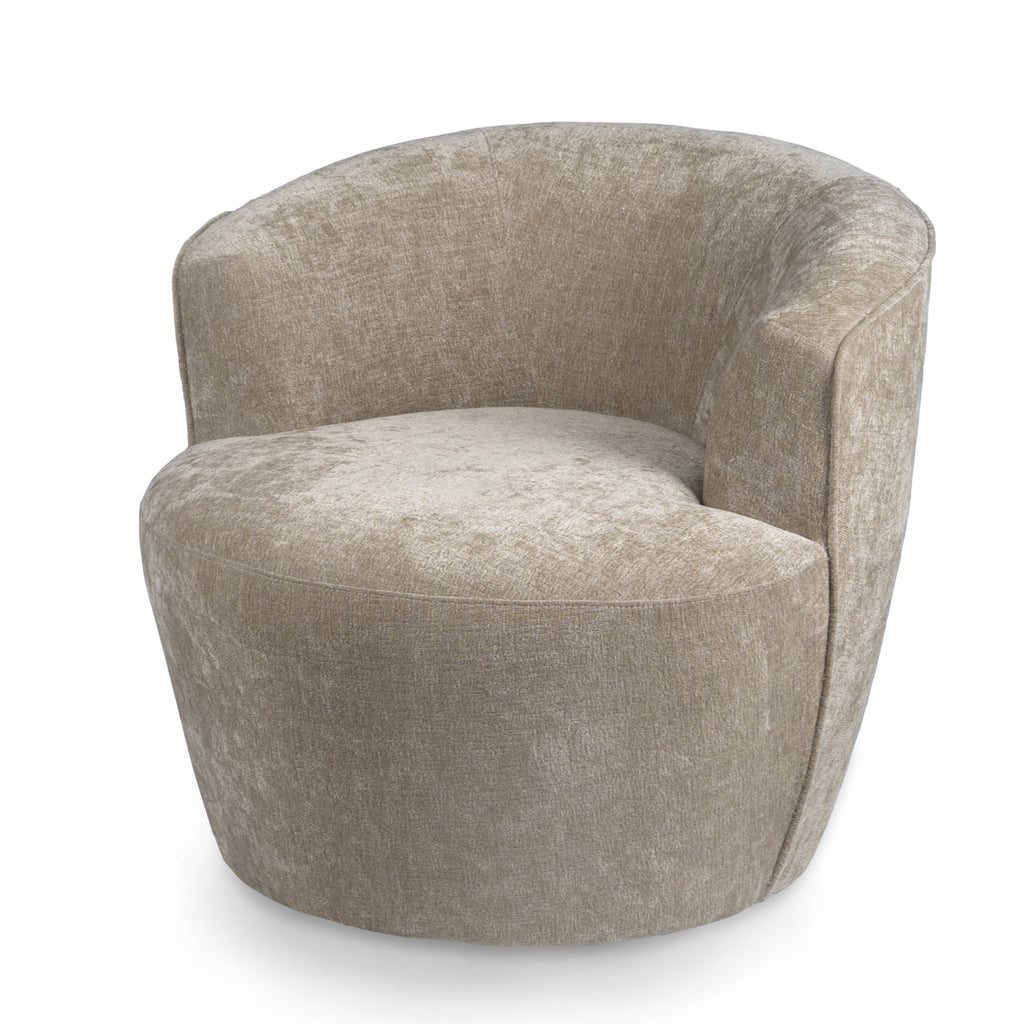 Grasa Fauteuil Roomwit – Fiore Stof 6051 PTMD - Fauteuil - PTMD - livinglovely.nl