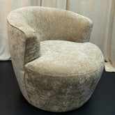 Grasa Fauteuil Wit – Fiore Stof 9852 PTMD - Fauteuil - PTMD - livinglovely.nl