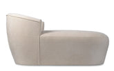 Grasa White 9852 Fiore Fabric Long Sofa Fauteuil PTMD , chaise longue , PTMD , livinglovely.nl