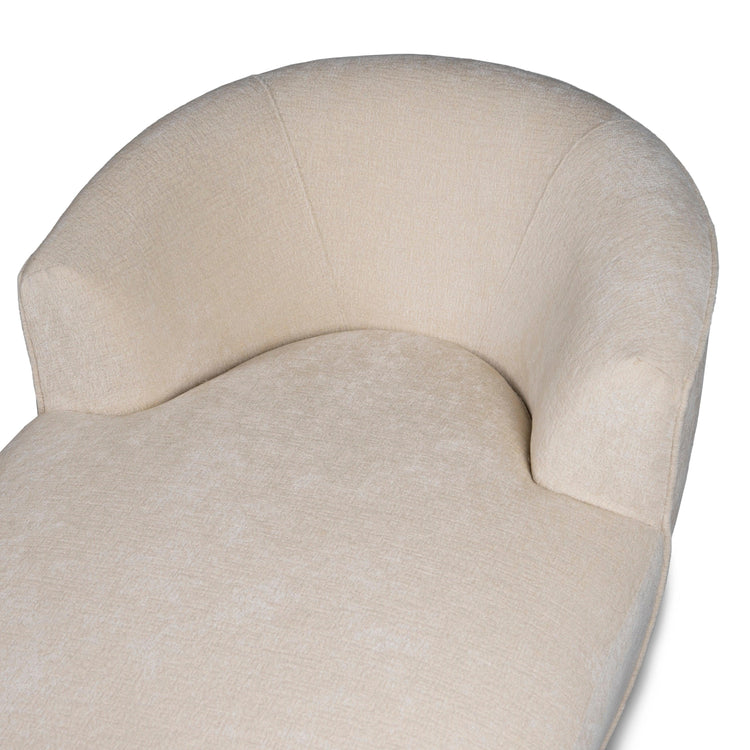 Grasa White 9852 Fiore Fabric Long Sofa Fauteuil PTMD , chaise longue , PTMD , livinglovely.nl