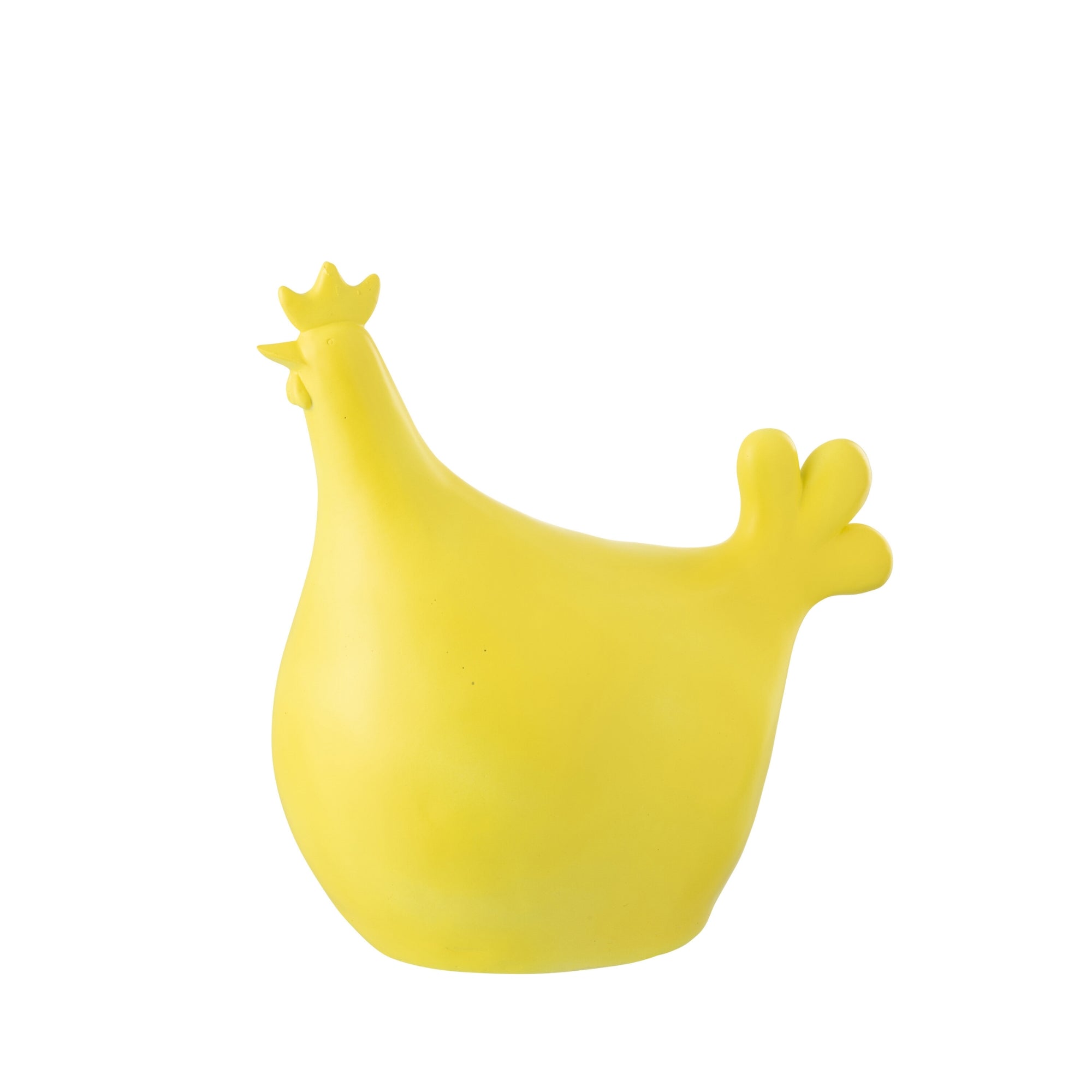 Haan Outdoor Polyresin Geel - Buiten-divers - J-Line - livinglovely.nl